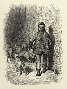ビクトリア朝のロンドンのドック 作： Gustave Dore